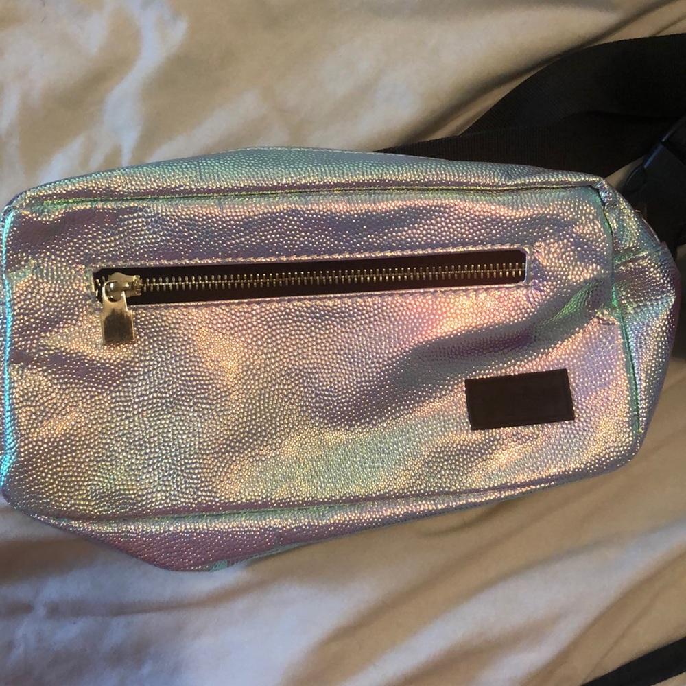 Iridescent fanny pack